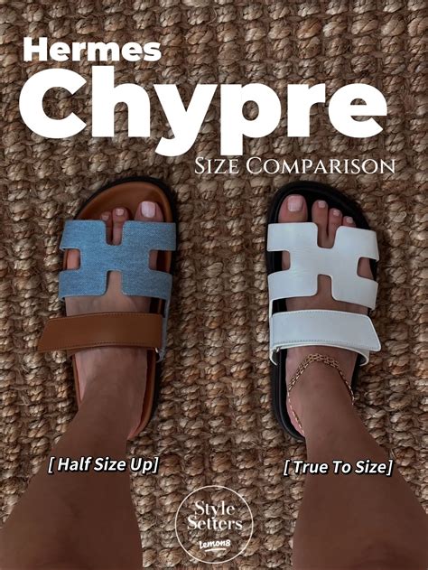 chypre sandal hermes sizing|hermes chypre sandals review.